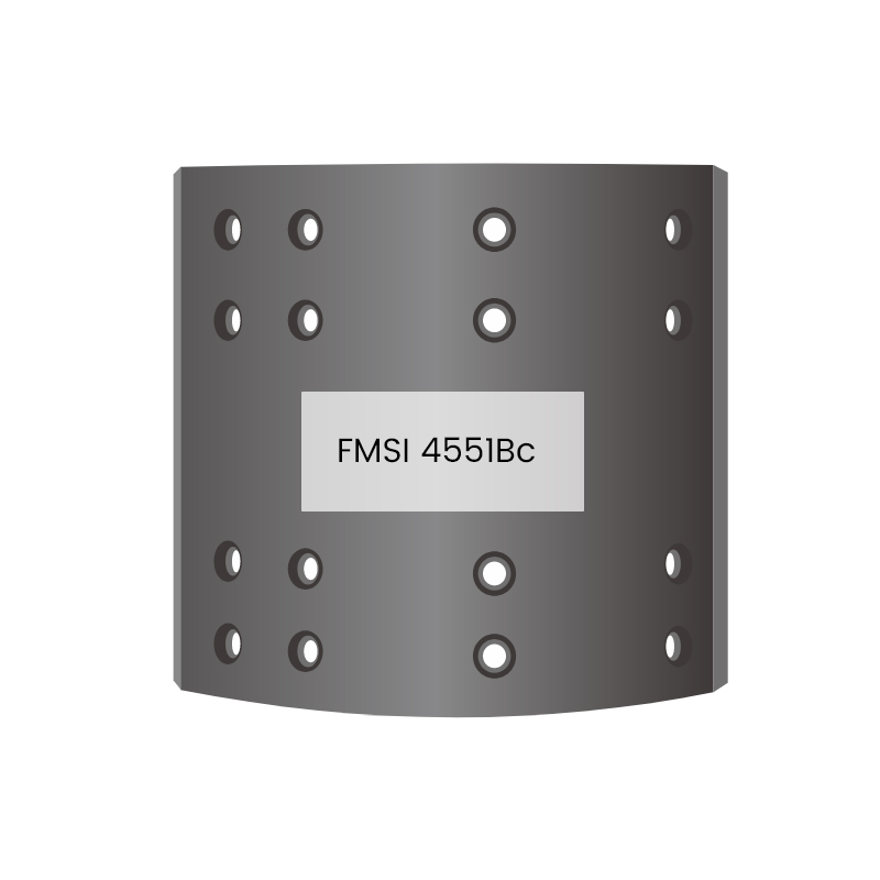 Lona de freio 4551Bc para caminhão americano