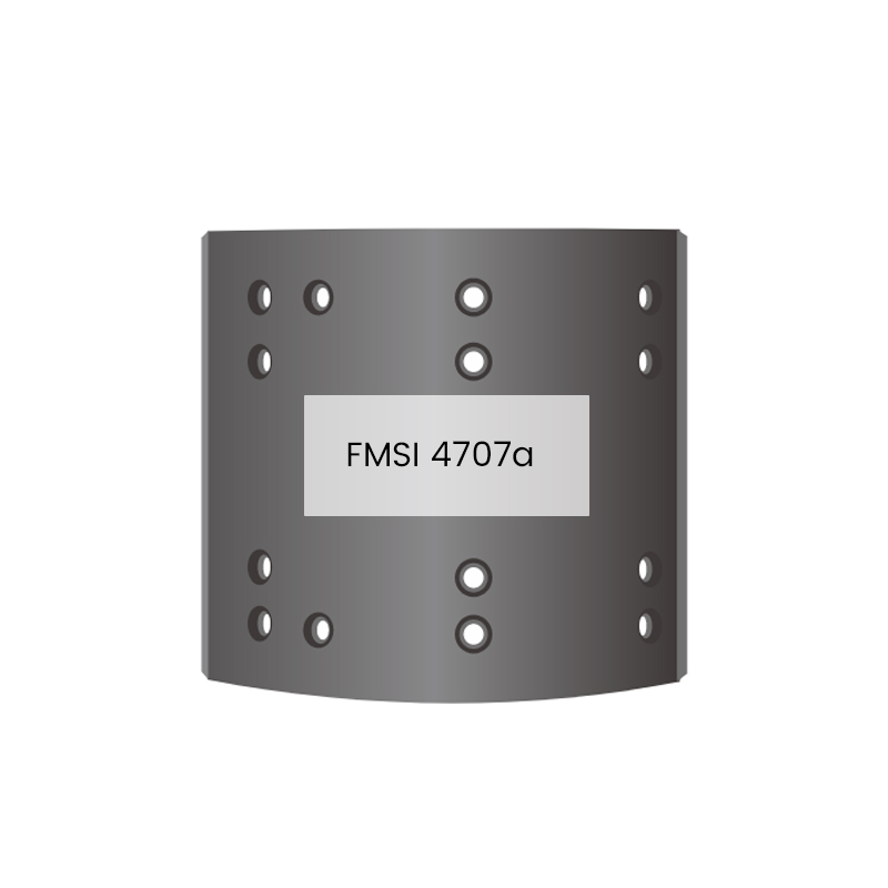 Lona de freio para caminhão resistente 4707a