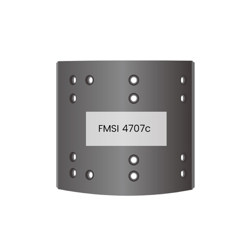 Forro de freio 4707c pastilha de freio resistente a altas temperaturas
