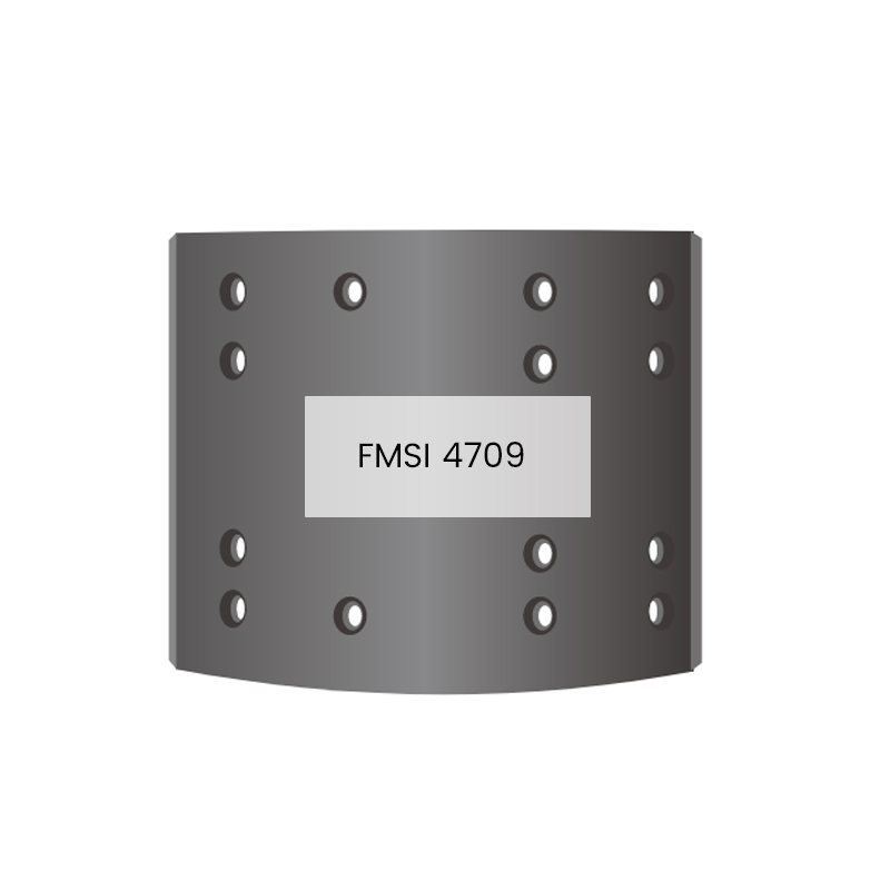 Lona de freio para caminhão resistente 4709 com 14 furos