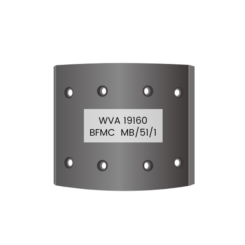 19160 MB/51/1 Lona de freio para MERCEDES-BENZ