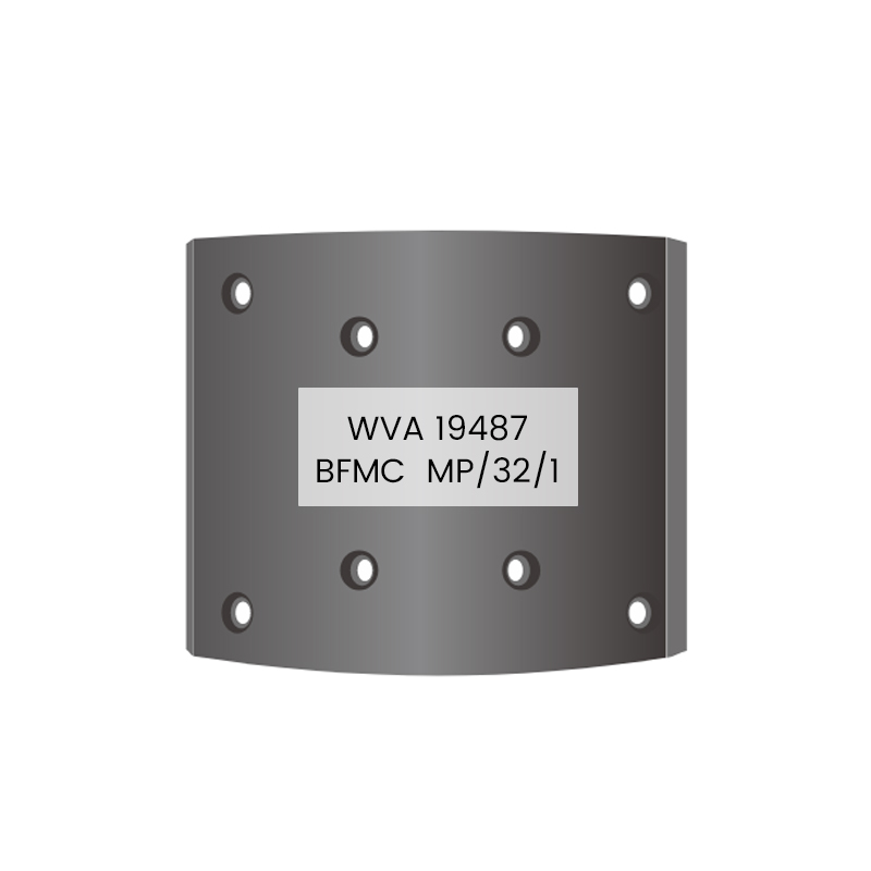 Lona de freio de qualidade superior 19487 MP/32/1 para MAN, MERCEDES-BENZ