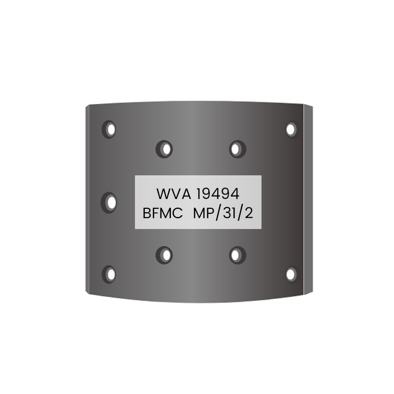 Lona de freio de qualidade premium 19494 MP/31/2 para MAN, MERCEDES-BENZ