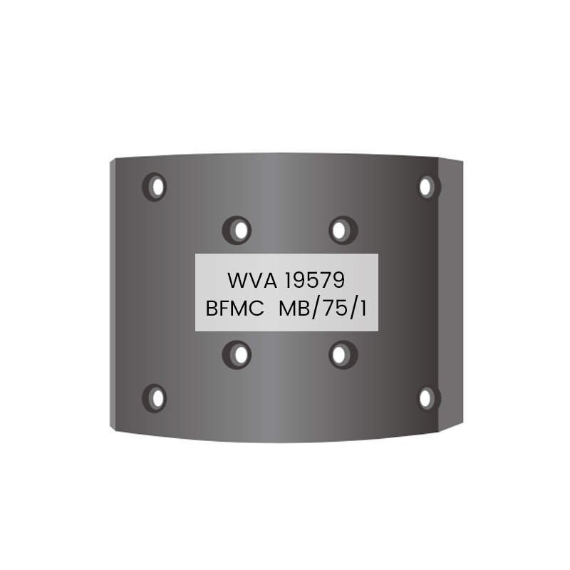 19579 MB/75/1 Lona de freio europeia para MAN, MERCEDES-BENZ