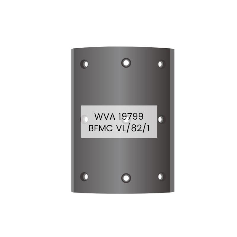 19799 VL/82/1 Lona de freio para VOLVO, HEULIZE