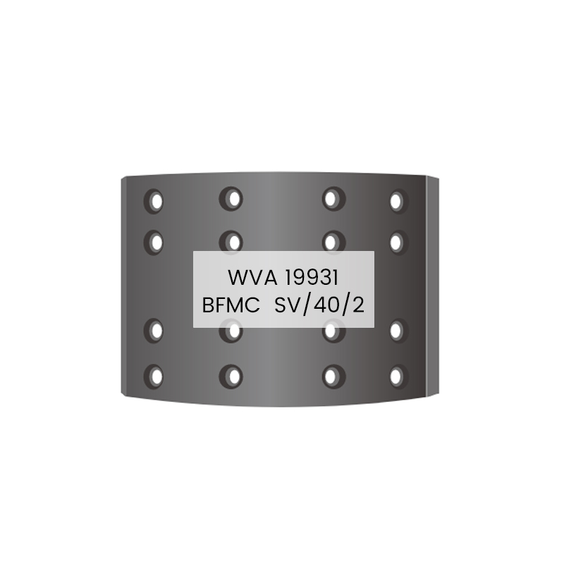 Lona de freio 19931 SV/40/2 para SCANIA