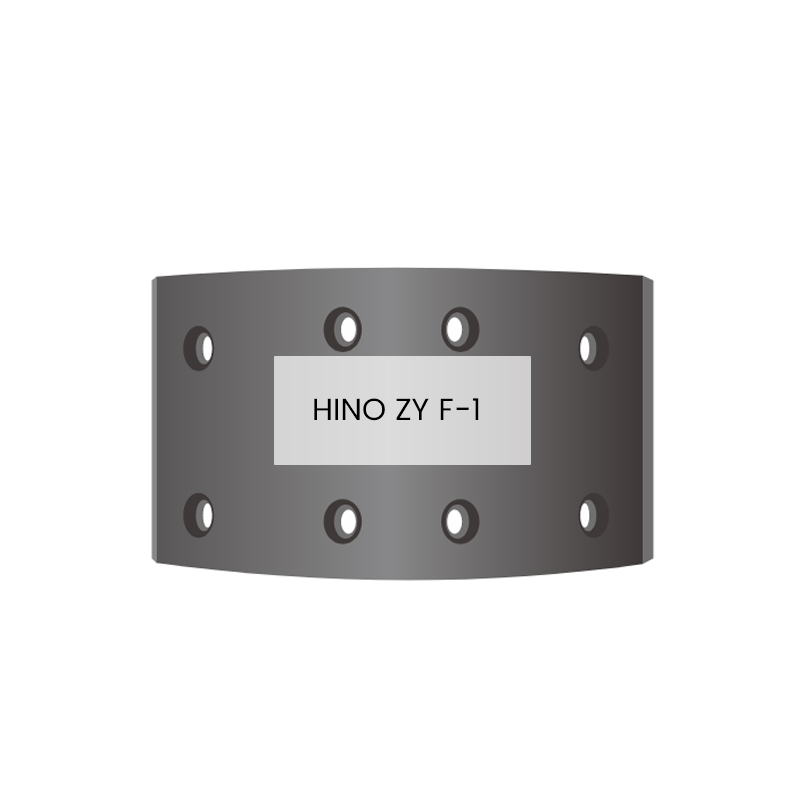 Lona de freio HINO ZY F-1 Pastilha de freio de 8 furos