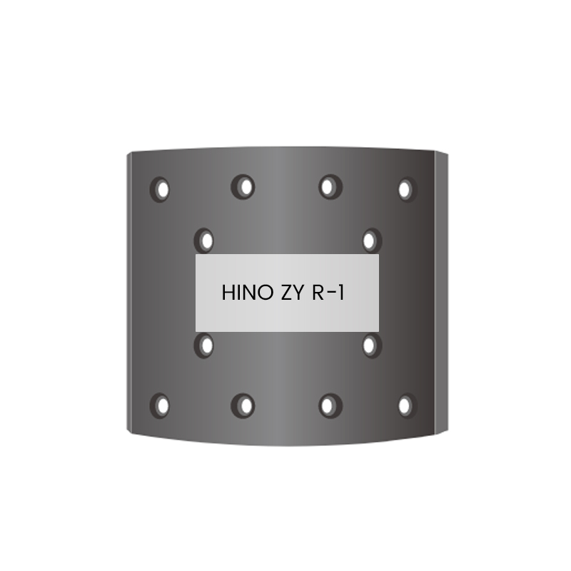 Lona de freio japonesa HINO ZY R-1 12 furos para HINO