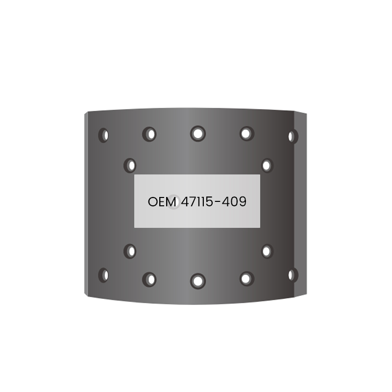 47115-409 Lona de freio de caminhão resistente para ISUZU