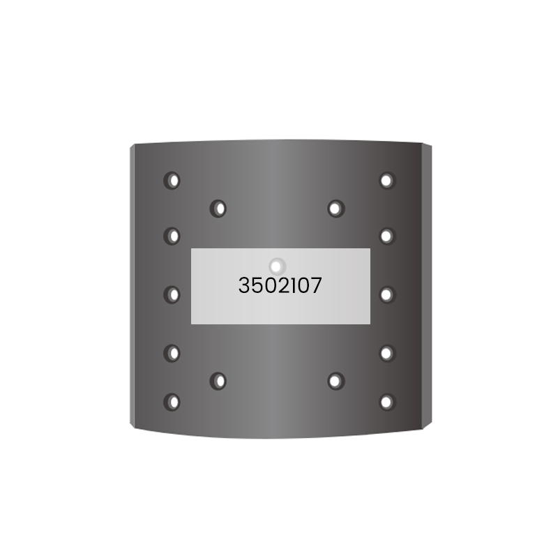 3502107 lona de freio para caminhões pesados