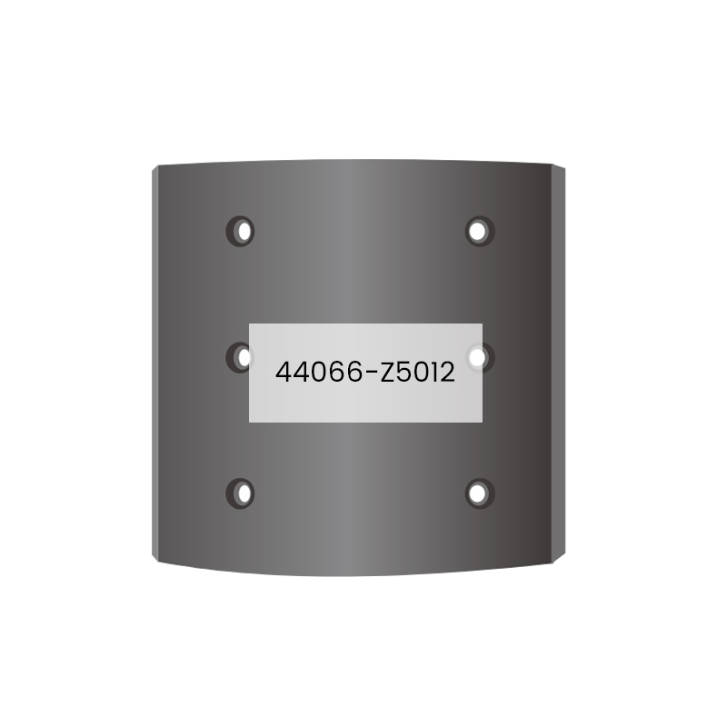 Lona de freio 44066-Z5012 Pastilha de freio 6 furos