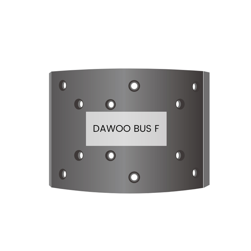 Lona de freio para caminhão pesado KOREA DAEWOO BUS F