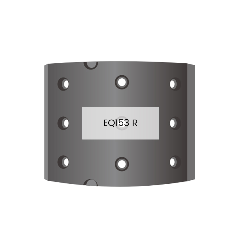 EQ153 R lona de freio peças automotivas de freio de caminhão para DONGFENG