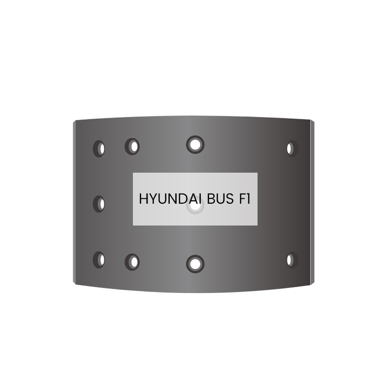 Lona de freio KOREA Bloco de freio HYUNDAI BUS F1