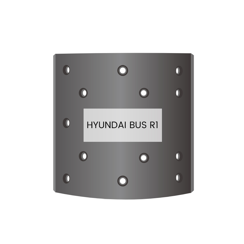 Lona de freio para caminhão pesado KOREA HYUNDAI BUS R1