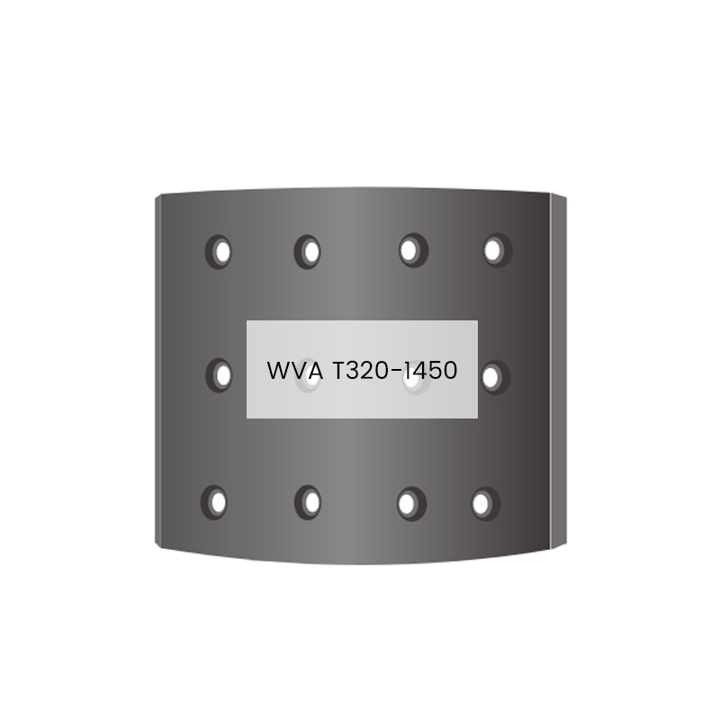 Bloco de freio de lona de freio T320-1450